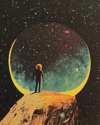 Astronautens galaktiska blick