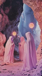 Mystiska grottfigurer