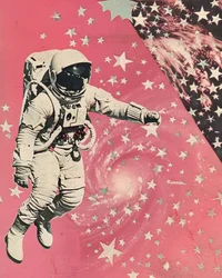 Rosa galaxastronaut