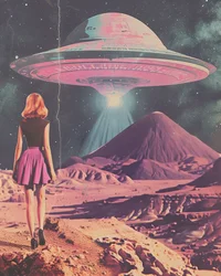 Rosa UFO: En främmande värld