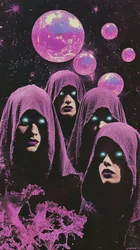 Lila kosmiska mystiker