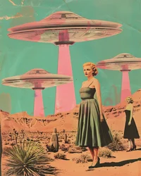 Retro-upplevelse i öknen