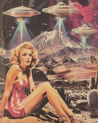 Retro: UFO-invasion i öknen