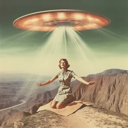 Retro-UFO-bortförande