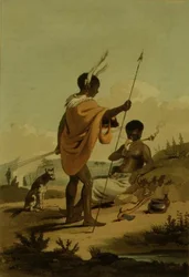 Bushooana Man and Woman, skylt 19 från 