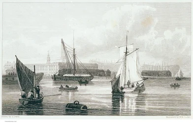 Deptford, ca 1812 (etsning)