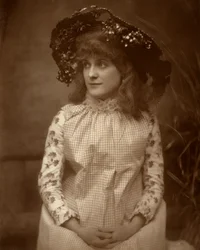 Minnie Palmer, amerikansk skådespelerska, 1884