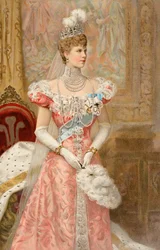 Hennes kungliga höghet prinsessan av Wales, från "The Illustrated London News", 1902