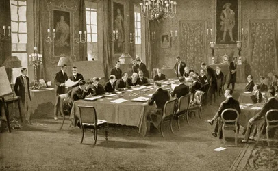 Undertecknande av Londonfördraget, 1913