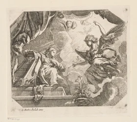 Bebådelse till Maria Olika mönster (serietitel) Opera Varia Historica, Poetica & Iconologica (serietitel)