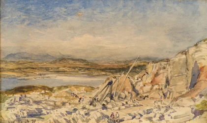 Ett stenbrott