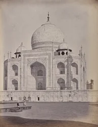 Agra. Taj, huvudstadens centrum