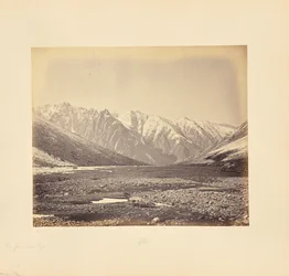 Utsikt från Taree-passet, Spiti-bergen