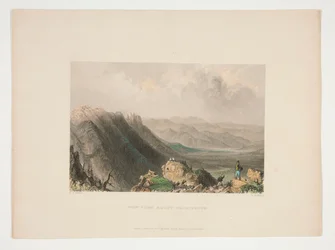 Utsikt från Mount Washington, illustration för Nathaniel Parker Willis