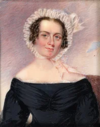 Porträtt av en dam, 1837.