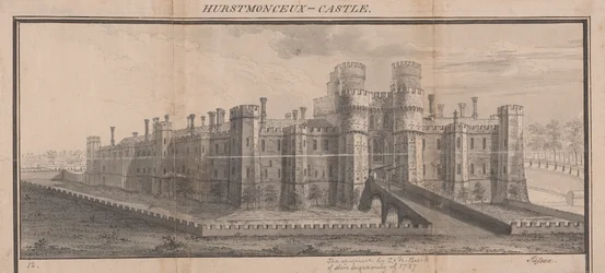 Herstmonceux slott, Sussex