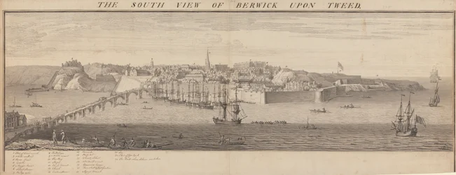 Södervyn av Berwick Upon Tweed