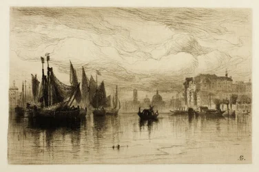 En molnig dag i Venedig