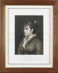 Moretta - A Venetian Girl (mezzotint)