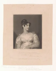 Porträtt av Elizabeth Leveson-Gower Elizabeth grevinna Grovenor (titel på objekt)