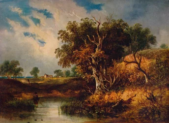 Landskap, 1855
