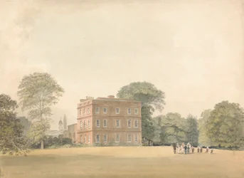 Sidovy av Ayot House, Hertfordshire