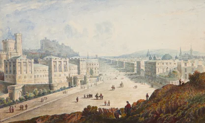 Utsikt över Edinburgh