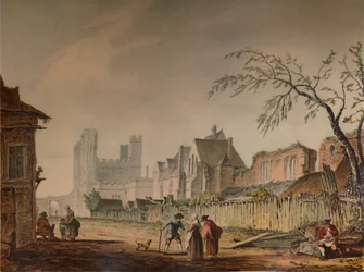 St. Augustines Gate, Canterbury, 1700-talet, 1935