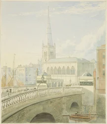 Bristol Bridge och St. Nicholas