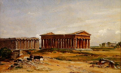 Ruinerna vid Paestum