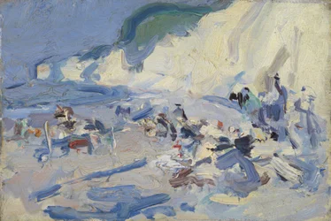 Berneval (olja på trä)