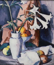 Madonna Lilies, ca 1926