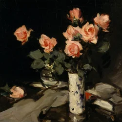 Rosor (olja på duk)