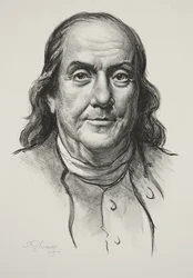 Benjamin Franklin (litho)