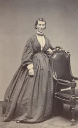 Frances Clayton,ca. 1865 (foto)