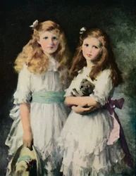 Barbara och Margaret, 1922.