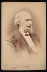 Porträtt av John T. Mitchell, mellan 1876 och 1880.