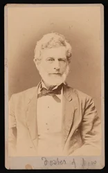 Porträtt av Mr. Foster av Massachusetts, mellan 1876 och 1880.