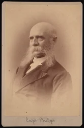 Porträtt av Seth Ledyard Phelps 1824-1885, 1878.