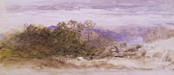 Abinger, Surrey (akvarell)