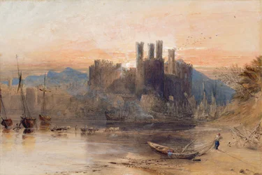Caernarvon Castle, norra Wales