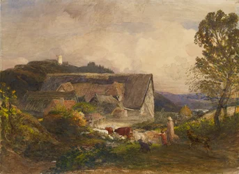 Gårdsgård i Princes Risborough, 1845