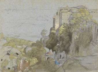 Italienska Hill Town