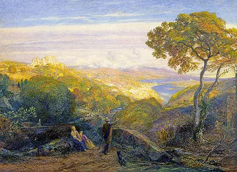Landskap (olja på duk)
