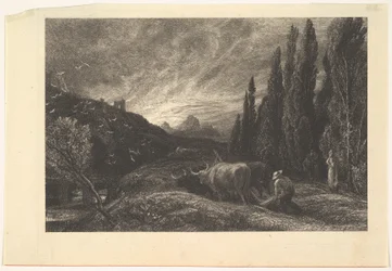 The Early Ploughman, 1861.