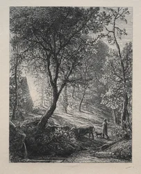 Herdsmansstugan, 1850.