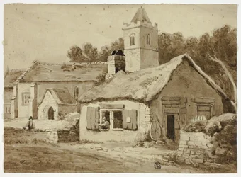 Byns kyrka och gata