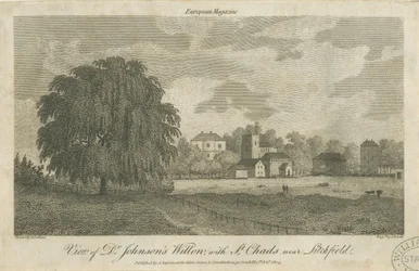 Lichfield - "Dr. Johnsons" Willow Tree: gravyr, nd [c 1804]