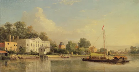 Alexander Popes (1688-1744) villa i Twickenham, ca 1759 (olja på panel)