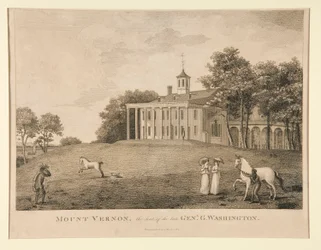 Mount Vernon, sätet för den sene genl. Washington